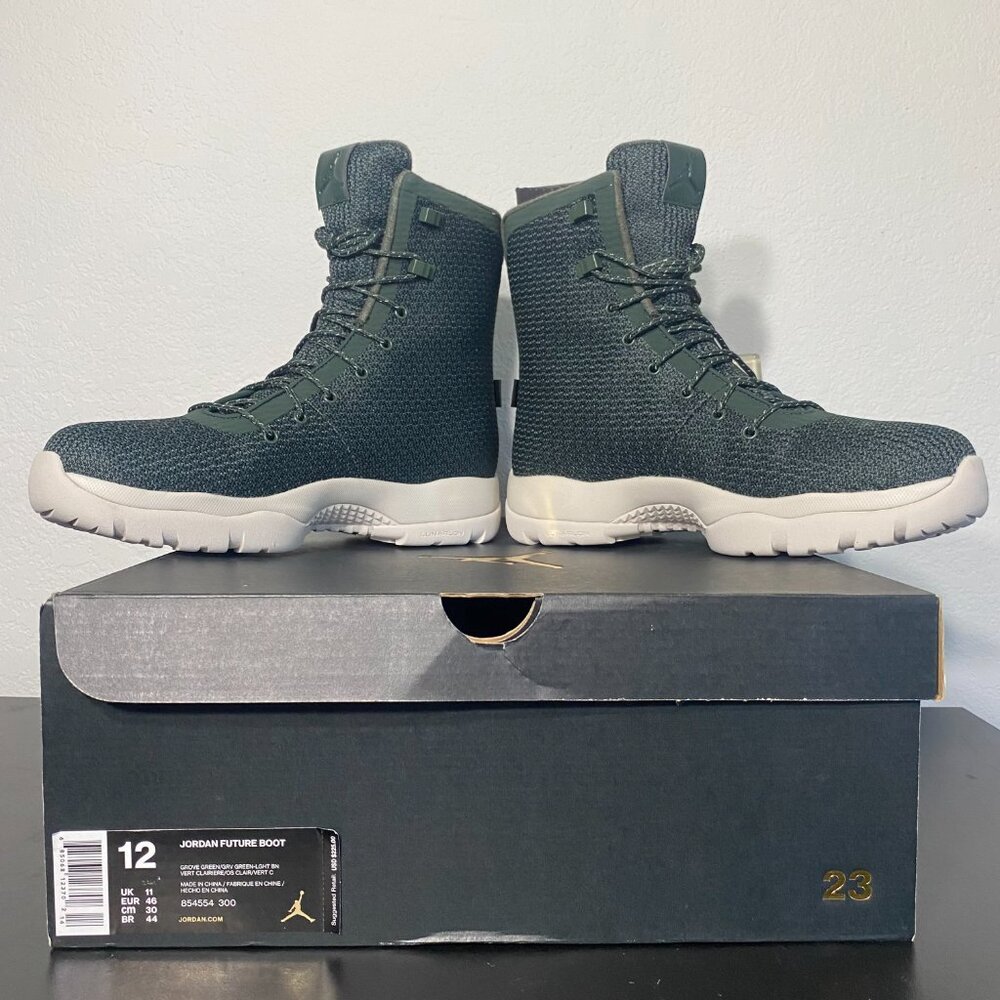 Nike Jordan Future Boot Grove Green - Size 12 New!!! 854554-300 Authentic